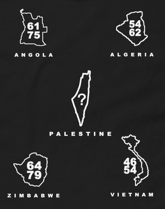 t-shirt WARS OF FEEDOM | #FREEPALESTINE (100% profits sont reversé à la Palestine) | 100% Coton - by AQL